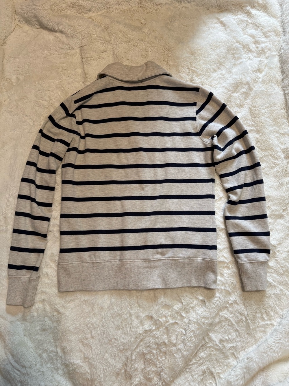 Tommy Hilfiger Women’s Striped Shawl Collar Cardigan - Picture 2 of 7